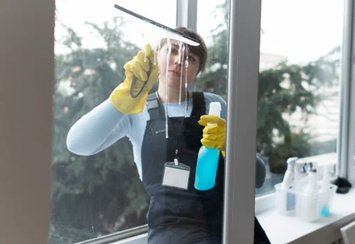 Nettoyage de vitres intérieures et extérieures à Magny-le-Désert